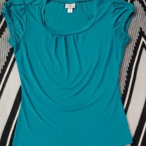 Worthington Teal Top